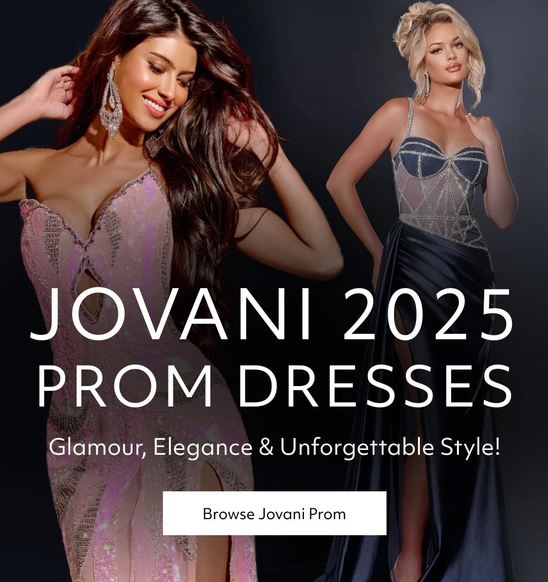 Jovani Prom Spring 2025 mobile banner